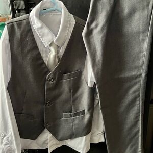 Visaccy Boys Suit, Gray